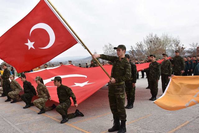 Öğrencilerden, Afrin'e Destek!