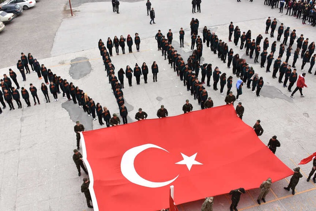 Öğrencilerden, Afrin'e Destek!