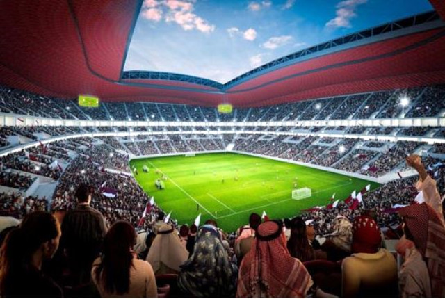 Katar'daki Çadır Şeklindeki Stadın Dış Cephe Kaplamaları Türkiye'den Gidecek