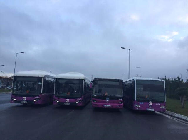 İstanbullular Dikkat! 600 Otobüs Bugün Kontak Kapatttı