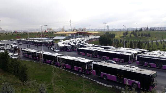 İstanbullular Dikkat! 600 Otobüs Bugün Kontak Kapatttı