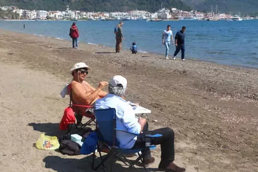 Marmaris'te Plaj Keyfi, Ardahan'da Kar Esareti