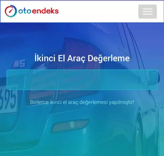 İkinci El Aracınızın Değerini Saniyeler İçerisinde Öğrenin