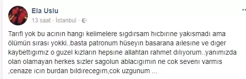 Kardeşinin Yerine Uçmuştu! Ela'dan Jette Hayatını Kaybeden Ablası İçin Kahreden Veda Mesajı