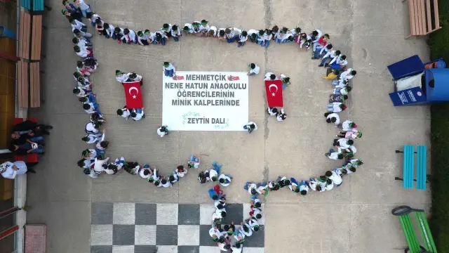 Minik Yürekler Zeytindalı Harekatı İçin Bir Oldu