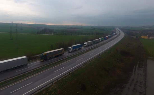 Kapıkule'de Kuyruk Çilesi! 28 Kilometreyi Aştı