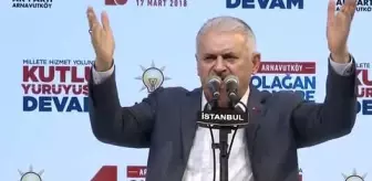 Yıldırım'dan Gençlerin Sloganına Tarihi Karşılık: Türkiye'ye Talip Olmak Kimin Haddine