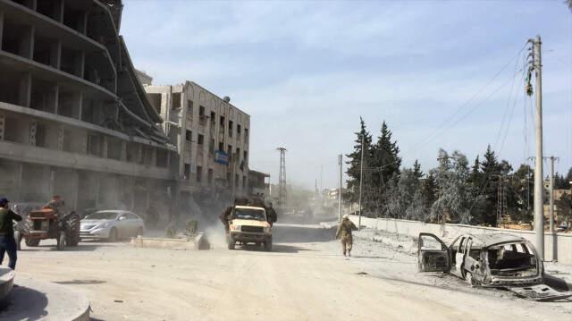 TSK ve ÖSO, Afrin İlçe Merkezinde Kontrolü Sağladı