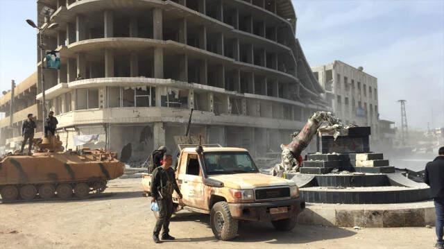 TSK ve ÖSO, Afrin İlçe Merkezinde Kontrolü Sağladı