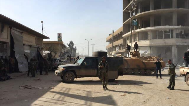 TSK ve ÖSO, Afrin İlçe Merkezinde Kontrolü Sağladı