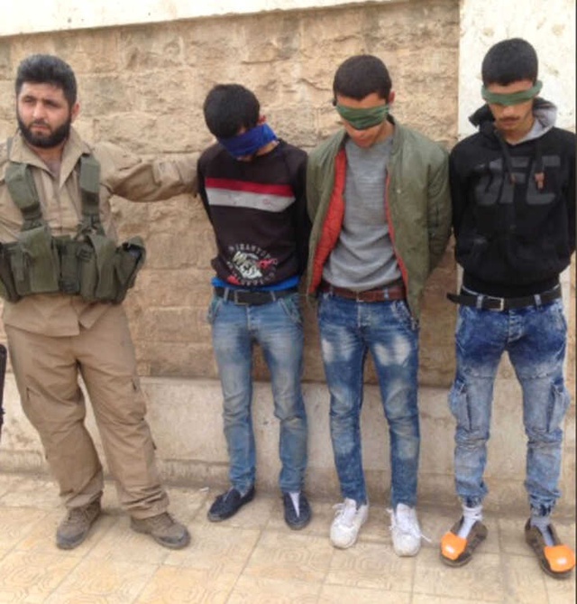 Afrin Halkı, Teröristleri Mehmetçik'e Böyle Teslim Etti
