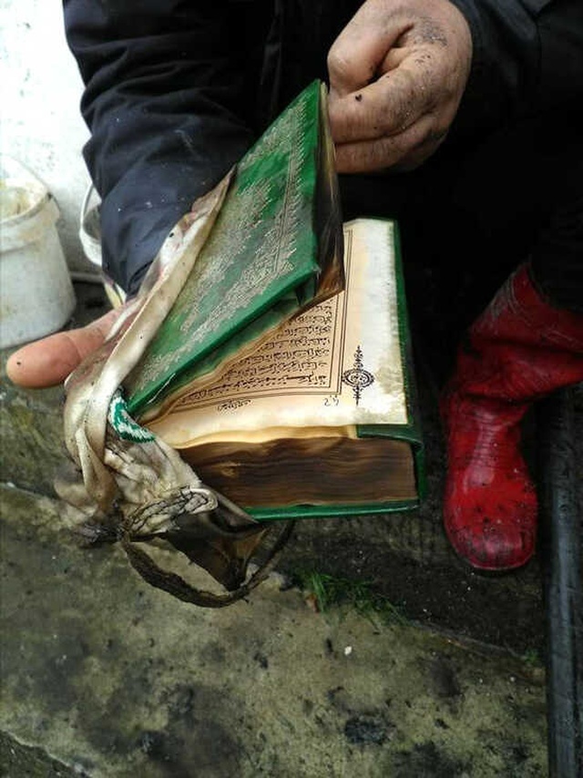 Sobadan Çıkan Yangın Evi Kül Etti, Kur'an-ı Kerim Zarar Görmedi