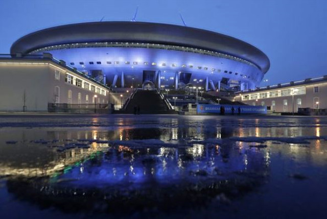Rus Takımı Zenit'in Yeni Stadı Göz Kamaştırıyor