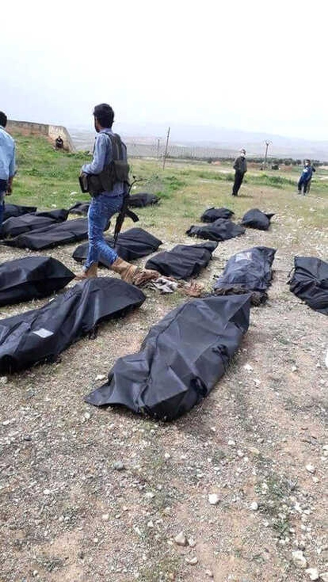 Afrin'de Korkunç Görüntü! 110 Cesedin Olduğu Toplu Mezar Bulundu