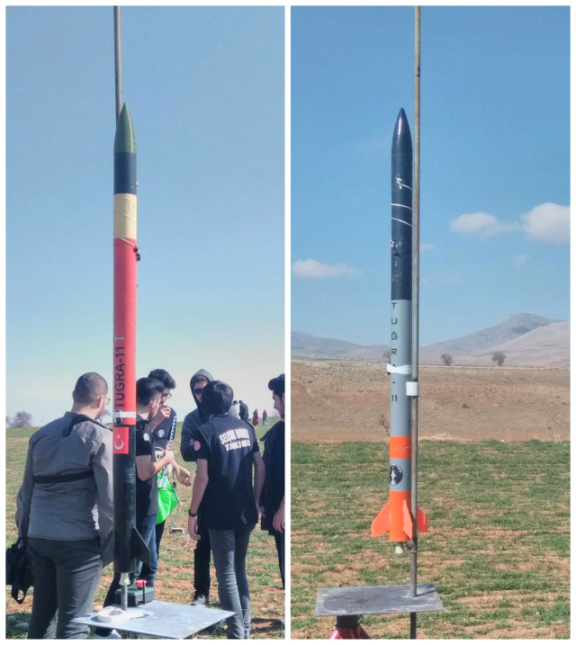 Türk Öğrenciler Geliştirilmiş Yerli Roket Yaptı, Deneme Atışı Başarılı Geçti