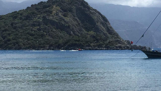 Fethiye'de Dalış Teknesi Battı, Korkulan Olmadı!