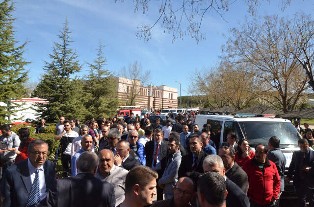 4 Kişinin Öldüğü Eskişehir Osmangazi Üniversitesinden İlk Görüntüler