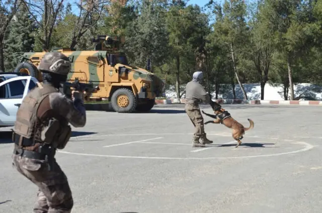 Mardin'de Hareketli Dakikalar! Özel Harekat Polisleri Nefes Kesti