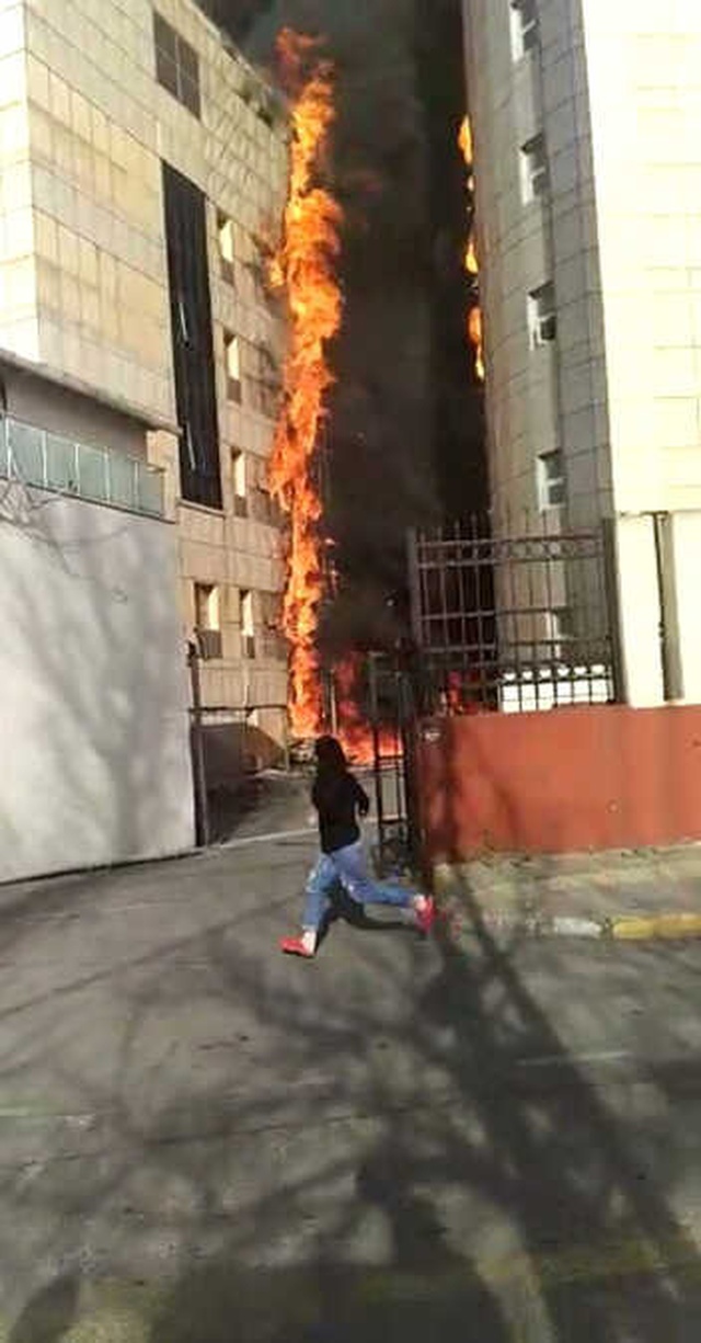 Taksim Eğitim ve Araştırma Hastanesindeki Yangının Yeni Görüntüleri Ortaya Çıktı