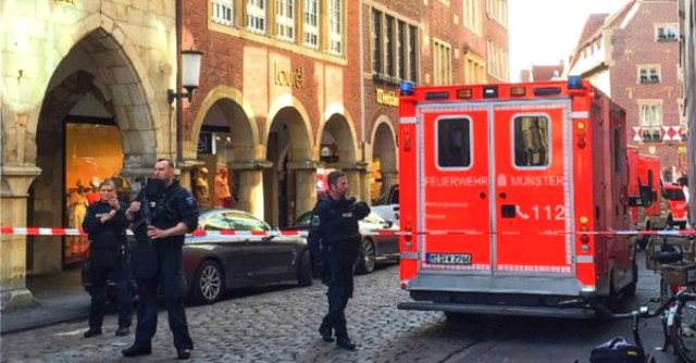 Almanya'nın Münster Kentinde Araç Kalabalığa Daldı: 4 Ölü, 30 Yaralı
