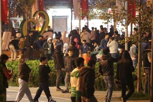 4,9 İle Sallanan Boluluların Deprem Paniği, Anbean Güvenlik Kamerasında
