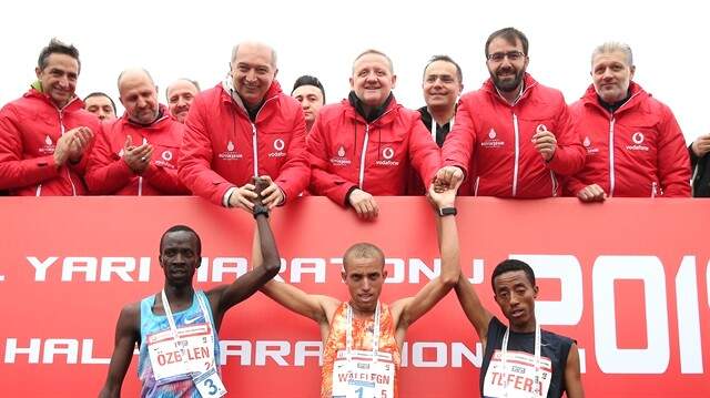 Vodafone 13. İstanbul Yarı Maratonundan Rekor Çıktı