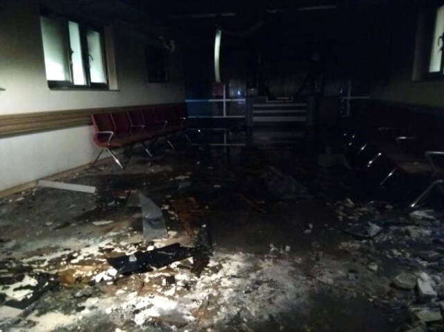 Taksim Eğitim ve Araştırma Hastanesi Yangının Ardından İlk Kez Görüntülendi