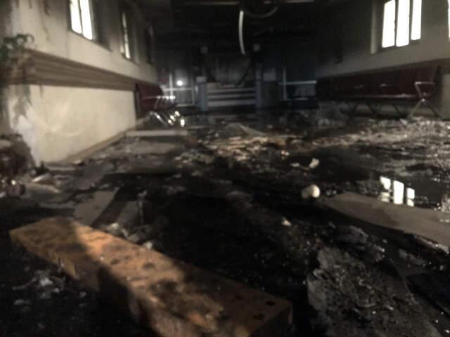 Taksim Eğitim ve Araştırma Hastanesi Yangının Ardından İlk Kez Görüntülendi