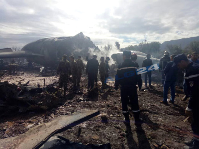 Cezayir'de Askeri Uçak Düştü: 257 Yolcu Öldü