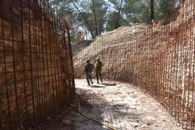 Yeraltında İnanılmaz Görüntü! Afrin'de Bin Teröristlik Karargah Bulundu
