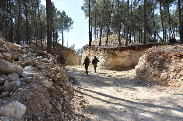 Yeraltında İnanılmaz Görüntü! Afrin'de Bin Teröristlik Karargah Bulundu