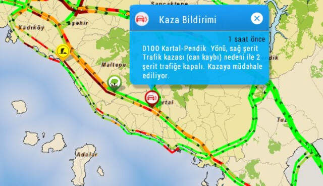 E-5'te Feci Kaza! Otomobil Tur Otobüsüne Arkadan Çarptı: 4 Ölü, 1 Yaralı