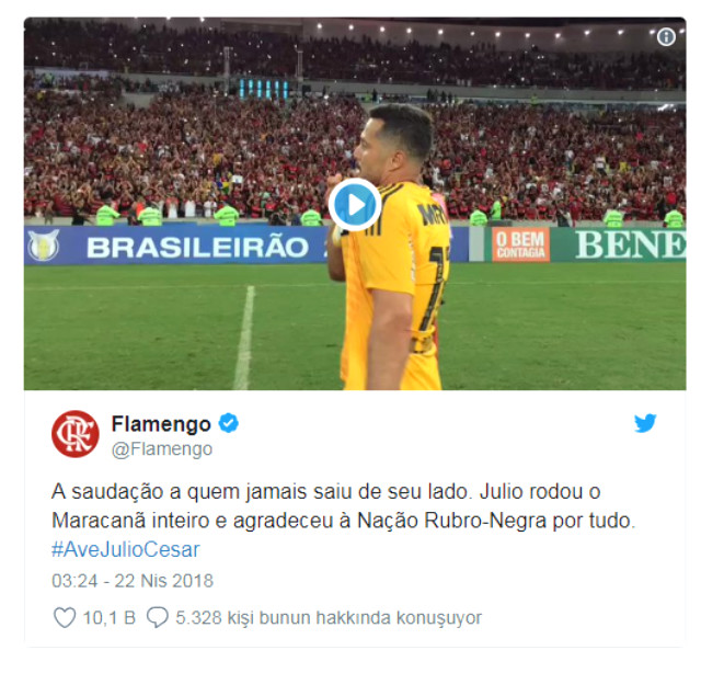 Brezilyalı Kaleci Julio Cesar Futbolu Bıraktı