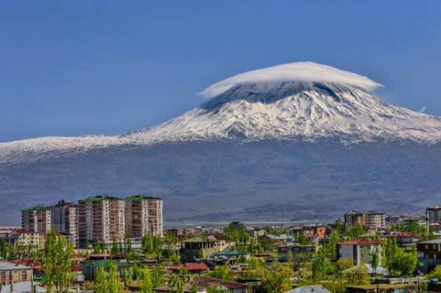 Türkiye'nin Çatısı Ağrı Dağı'na Beyaz Şapka