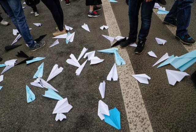Ruslar Telegram Yasağını Protesto Etmek İçin Başkent Moskova'da Sokaklara Döküldü