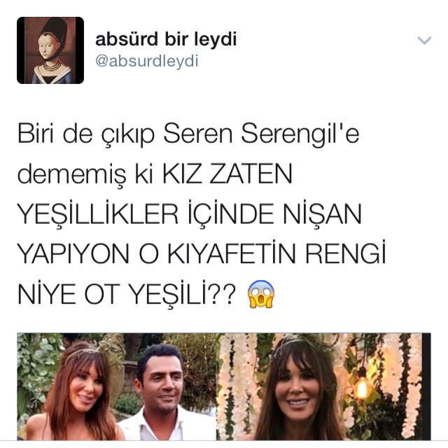 Yaşar İpek'le Nişanlanan Seren Serengil'in Kıyafeti Gündem Oldu