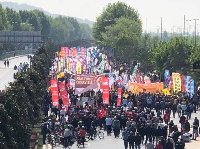 1 Mayıs'ın Kutlandığı Maltepe Miting Alanındaki Son Durum Havadan Fotoğraflandı