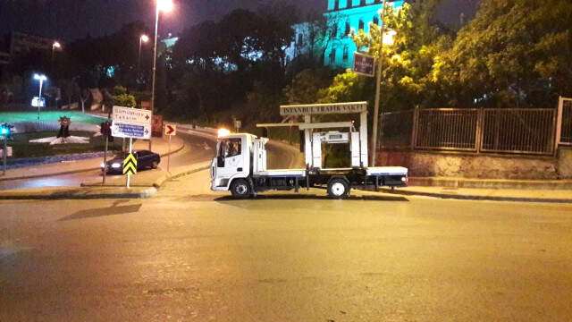 Taksim ve Maltepe Meydanlarına Çıkan Yollar Trafiğe Kapatıldı