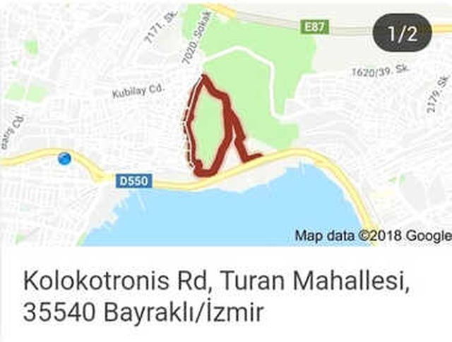 İzmir'deki Yola Yunan Komutanın Adını Veren Google'a Tepki Yağdı