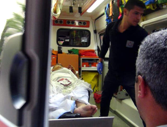 Avukat Katibi Haciz İçin Gitti, Gelinlikçi Silahla Bacağından Vurdu