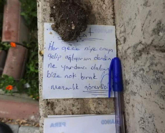 Gece Mezarlığa Gelip Ağlayan Kız, Dün Gece Gelmedi! Sır Perdesi Polisin Yerleştirdiği Kamerayla Çözülecek