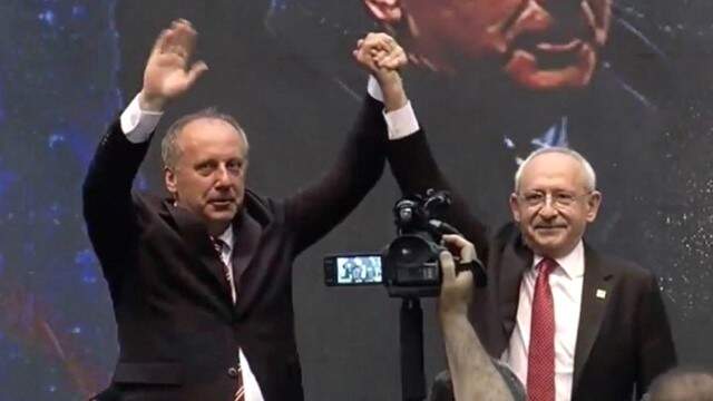 Muharrem İnce: Adaylardan Randevu İsteyeceğim, Çağırırsa Saraya Gideceğim Cumhurbaşkanı Adayı Muharrem İnce Erdoğan'a Seslendi: Çağırırsa Saraya Gideceğim