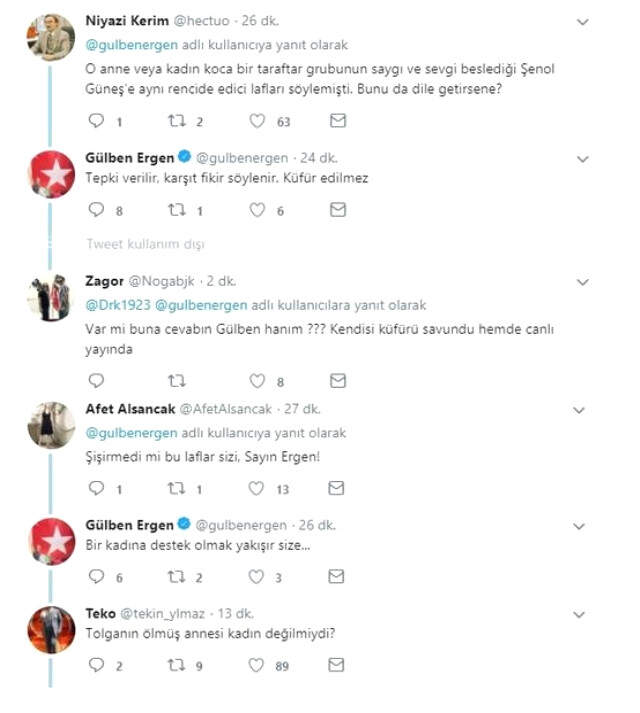 Gülben Ergen, Müge Anlı'ya Küfür Eden Beşiktaş Taraftarına Tepki Gösterdi