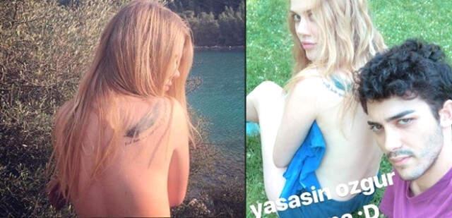 Serel Yereli, Kendisinden Sonra Erkek Arkadaşını da Çıplak Paylaştı