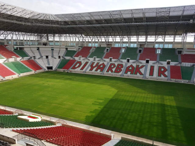 Diyarbakır Stadyumunda Türkiye Kupası Hazırlığı Tamamlanıyor