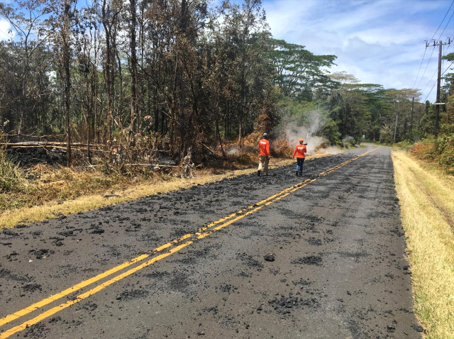 Hawaii'de Faaliyete Geçen Kilauea Yanardağı Hasar Vermeye Devam Ediyor