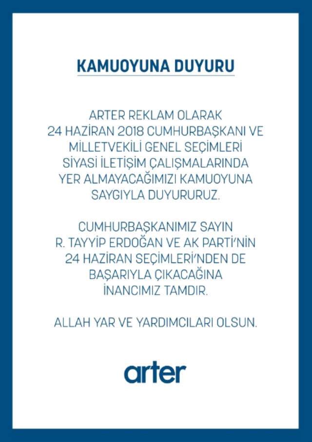 15 Temmuz Şehidi Erol Olçok'un Kurduğu Reklam Ajansı AK Parti İle Yollarını Ayırdı