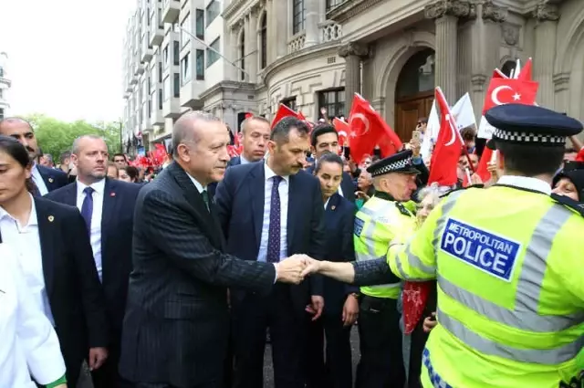 Cumhurbaşkanı Erdoğan'a Londra'da Coşkulu Karşılama!