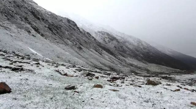 Rize'de Mayıs Ayının Ortasında Kar Sürprizi