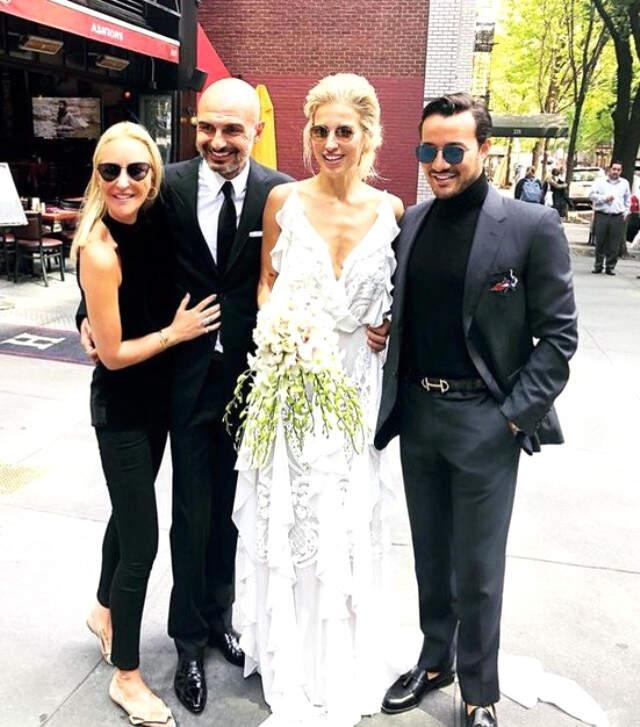 Burcu Esmersoy, Nişanlısı Berk Suyabatmaz İle New York'ta Dünyaevine Girdi